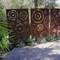 ornamento d'acciaio del giardino dello schermo di segretezza di 1.5-3mm Corten